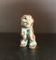 Leif Sylvester: "Mandsling". UNIKA Figur af forkobret keramik. Sign. L.S. 1/1, L. 7 cm.