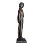 Hanne Varming: "Karen Margrethe", 1976. Figur af mørkt patineret bronze. H. 114 cm.