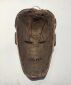 Chowke: Maske af udskåret og patineret træ, Congo, ca. 1900-1920 H. 22.